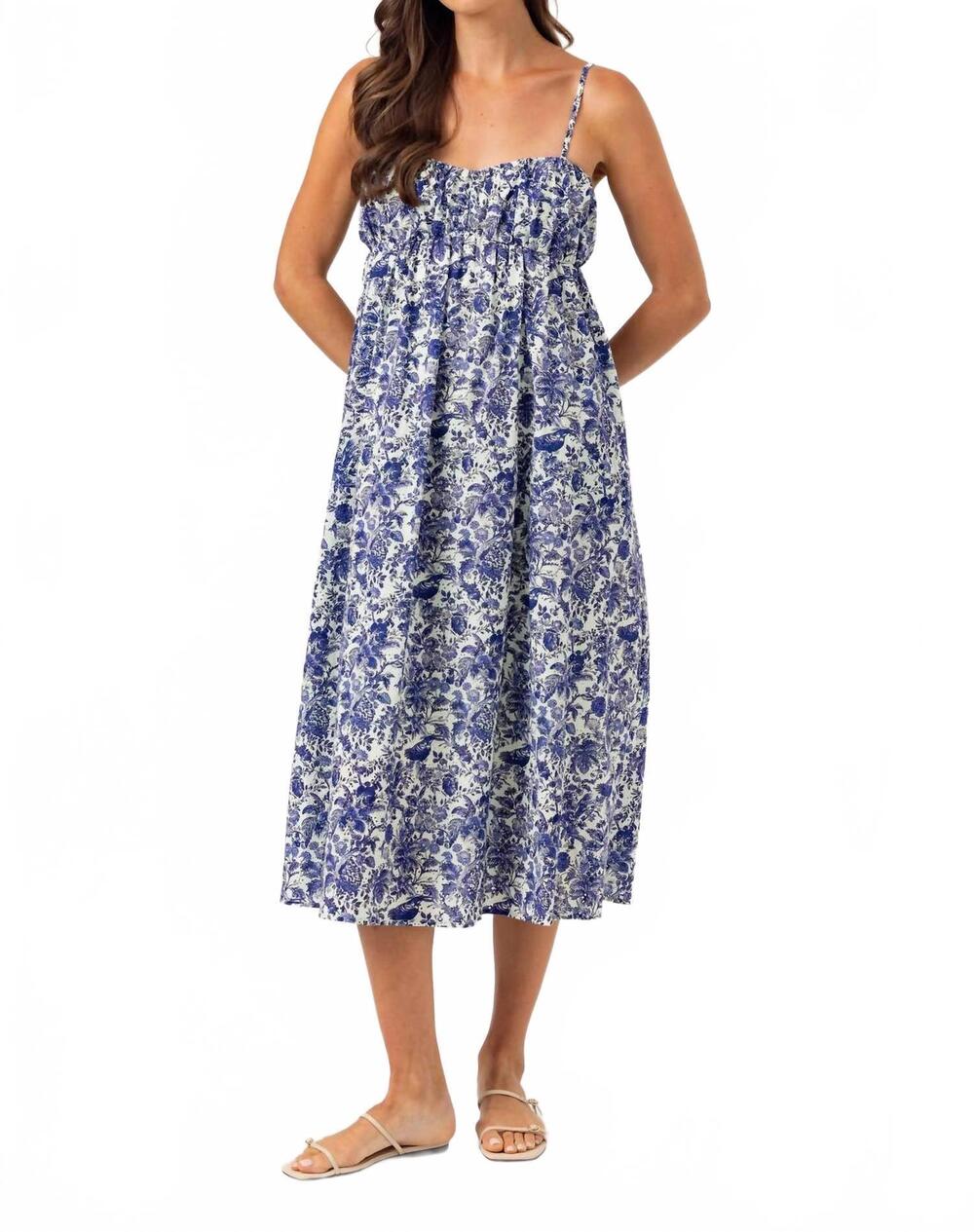 NEW SUNDAYS verona dress in blue